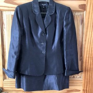 Suit Jacket and Skit set, Navy blue